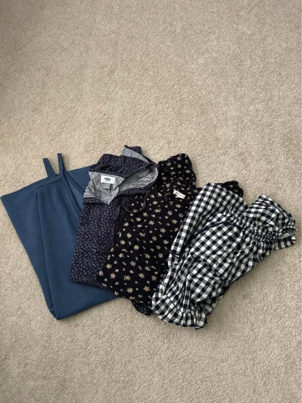 Bundle of 4 blue summer dresses
